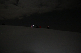 Ciaspolata in notturna del 28 febbraio 2015