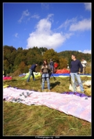 Foto campetto prova di parapendio