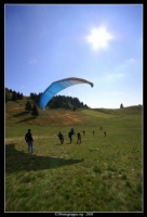 Foto campetto prova di parapendio