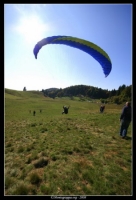 Foto campetto prova di parapendio