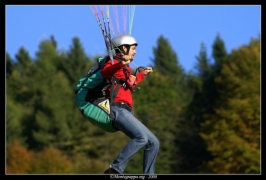 Foto campetto prova di parapendio