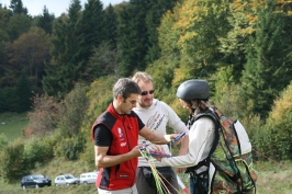 Foto campetto prova di parapendio