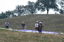 Foto campetto prova di parapendio