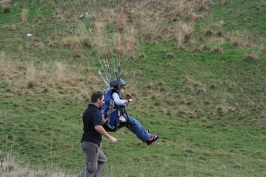 Foto campetto prova di parapendio