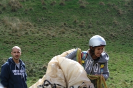 Foto campetto prova di parapendio