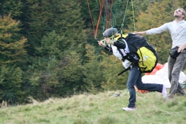 Foto campetto prova di parapendio