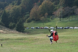 Foto campetto prova di parapendio