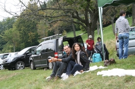 Foto campetto prova di parapendio