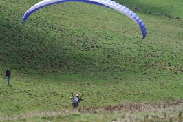 Foto campetto prova di parapendio