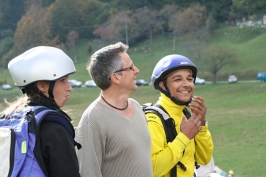 Foto campetto prova di parapendio