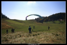 Foto campetto prova di parapendio