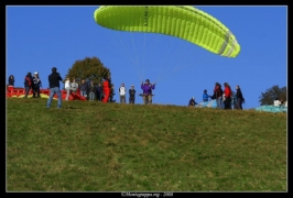 Foto campetto prova di parapendio