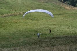 Foto campetto prova di parapendio