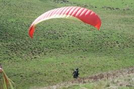 Foto campetto prova di parapendio