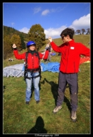 Foto campetto prova di parapendio