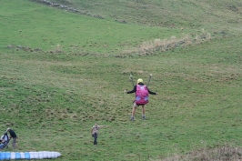 Foto campetto prova di parapendio