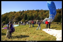 Foto campetto prova di parapendio