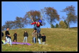 Foto campetto prova di parapendio