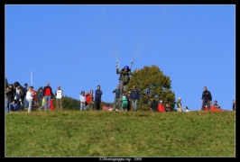 Foto campetto prova di parapendio