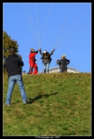 Foto campetto prova di parapendio