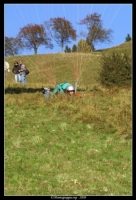 Foto campetto prova di parapendio