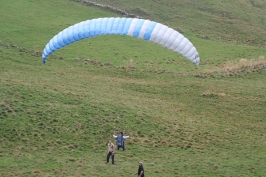 Foto campetto prova di parapendio