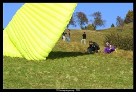 Foto campetto prova di parapendio