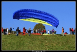 Foto campetto prova di parapendio