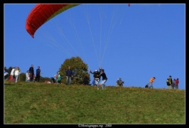 Foto campetto prova di parapendio