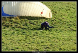 Foto campetto prova di parapendio