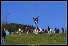 Foto campetto prova di parapendio