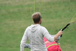 Foto campetto prova di parapendio