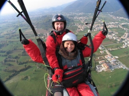 Foto in parapendio Biposto