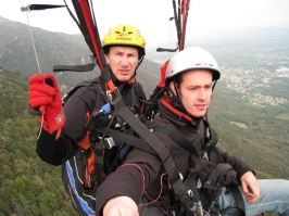 Foto in parapendio Biposto