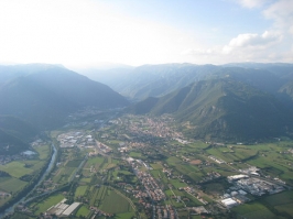 Foto volo libero 2 Sul Grappa