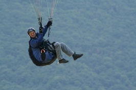 Volo libero sul Grappa