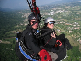 Volo libero sul Grappa