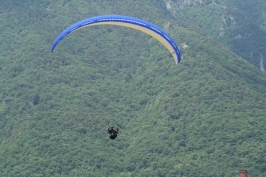 Volo libero sul Grappa