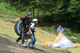 Volo libero sul Grappa