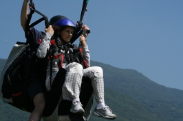 Volo libero sul Grappa