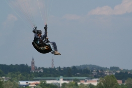 Volo libero sul Grappa