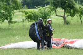 Volo libero sul Grappa