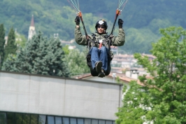 Volo libero sul Grappa