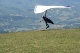 Volo libero sul Grappa