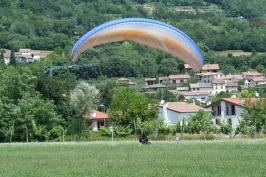 Volo libero sul Grappa