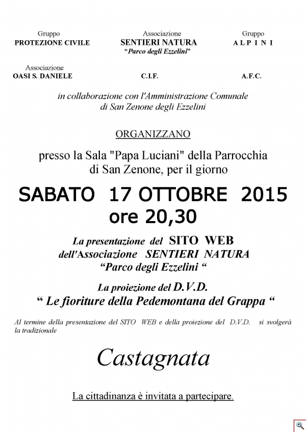 Locandina Castagnata 2015 Pagina 1
