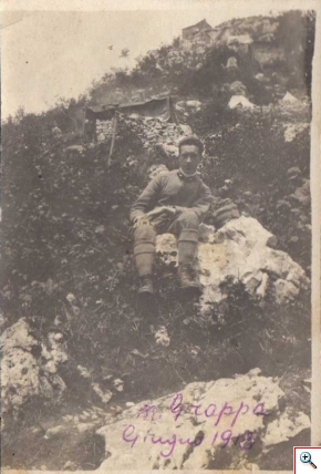Vittorio Mazzola monte grappa giugno 1918-1